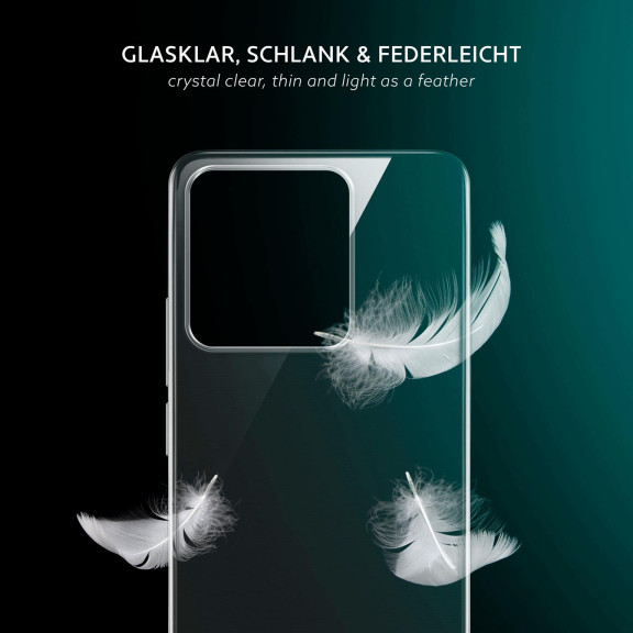 moex Aero Case Redmi Note 13 (4G) durchsichtig aus Silikon – Weiteres Produktbild 3