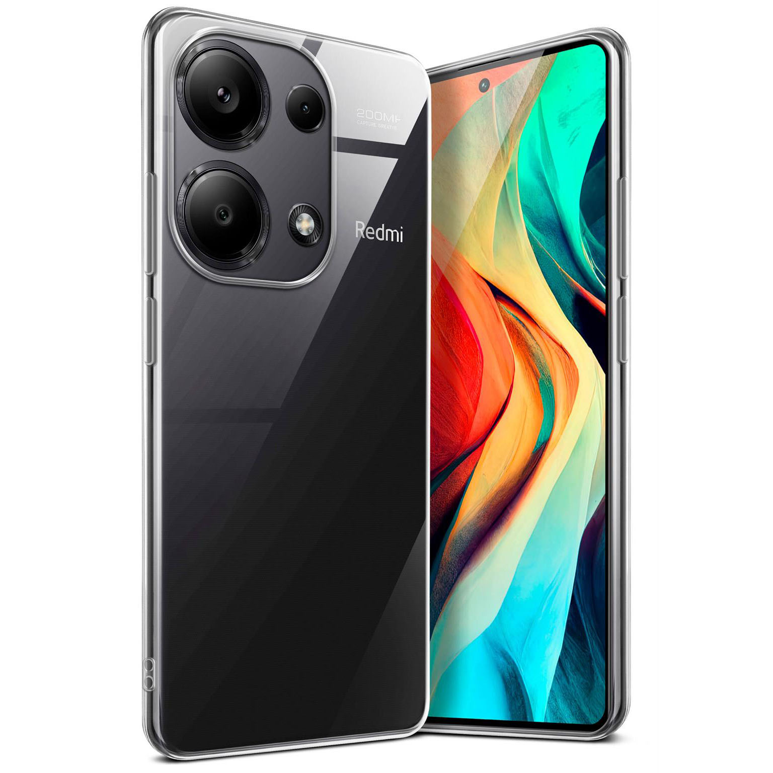 moex Aero Case Redmi Note 13 Pro (4G) durchsichtig aus Silikon – Weiteres Produktbild 1 moex Aero Case Redmi Note 13 Pro (4G) durchsichtig aus Silikon – Weiteres Produktbild 1