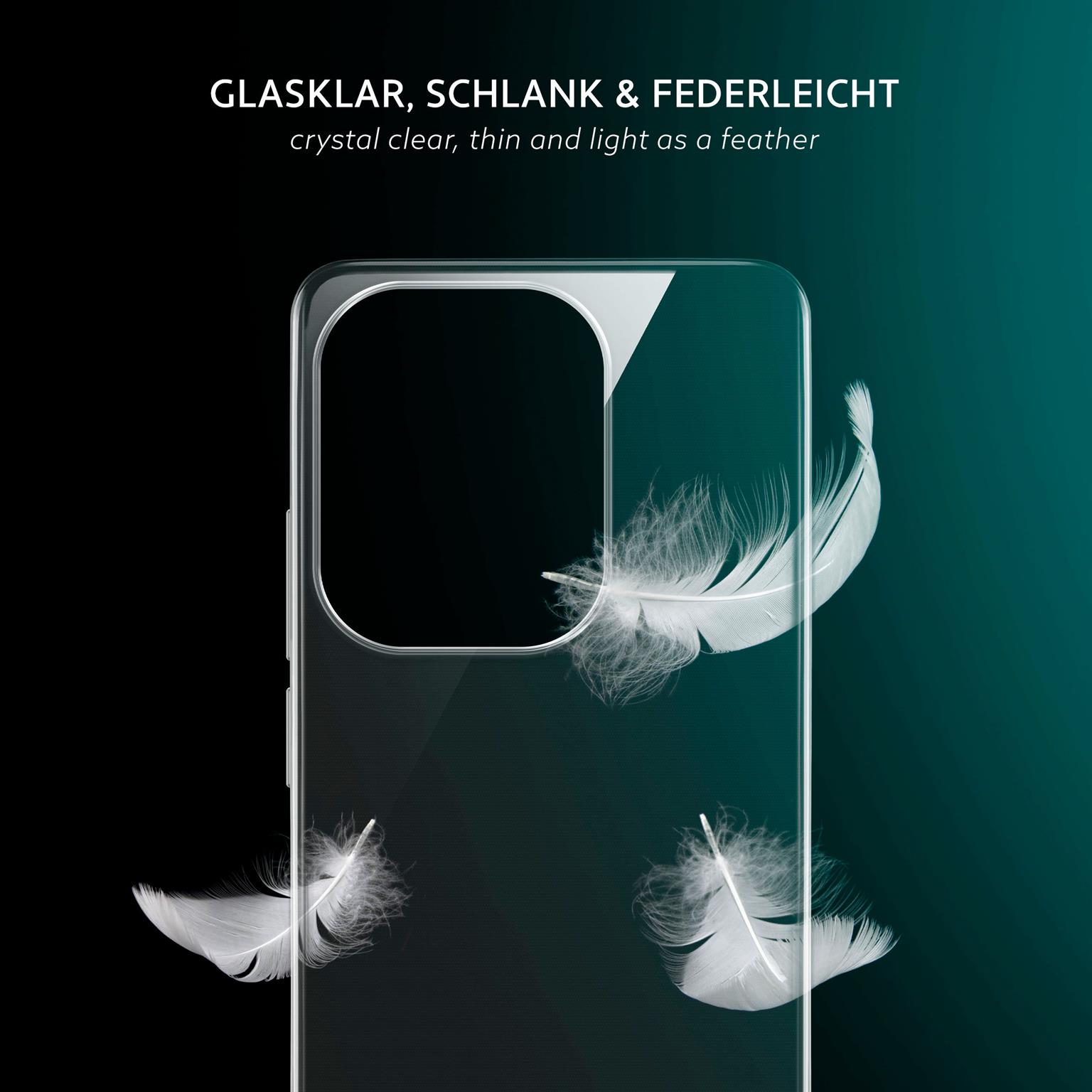 moex Aero Case Redmi Note 13 Pro (4G) durchsichtig aus Silikon – Weiteres Produktbild 2