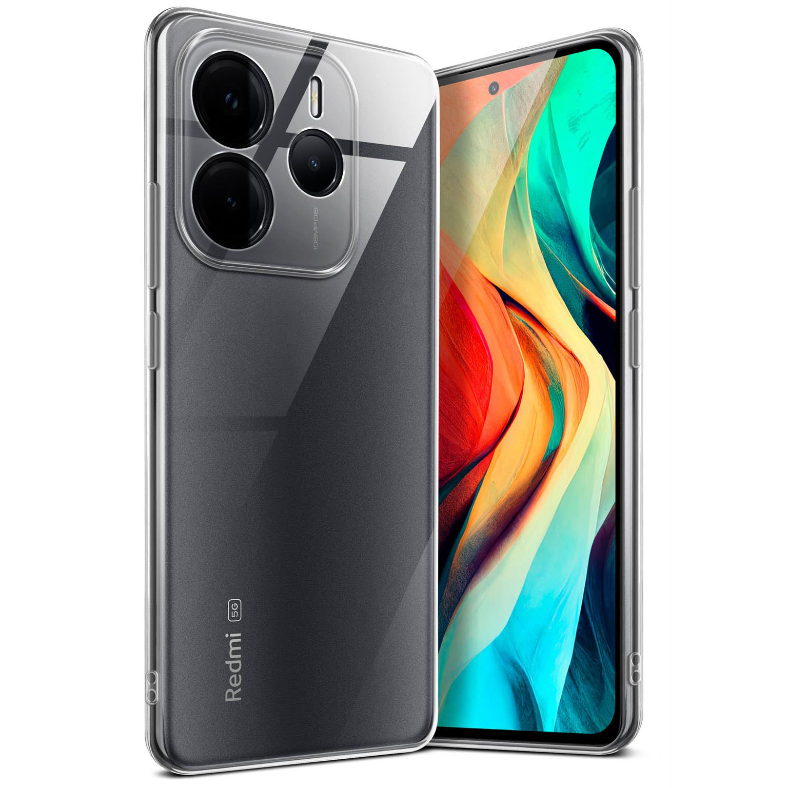 moex Aero Case Redmi Note 14 (4G) durchsichtig aus Silikon – undefined