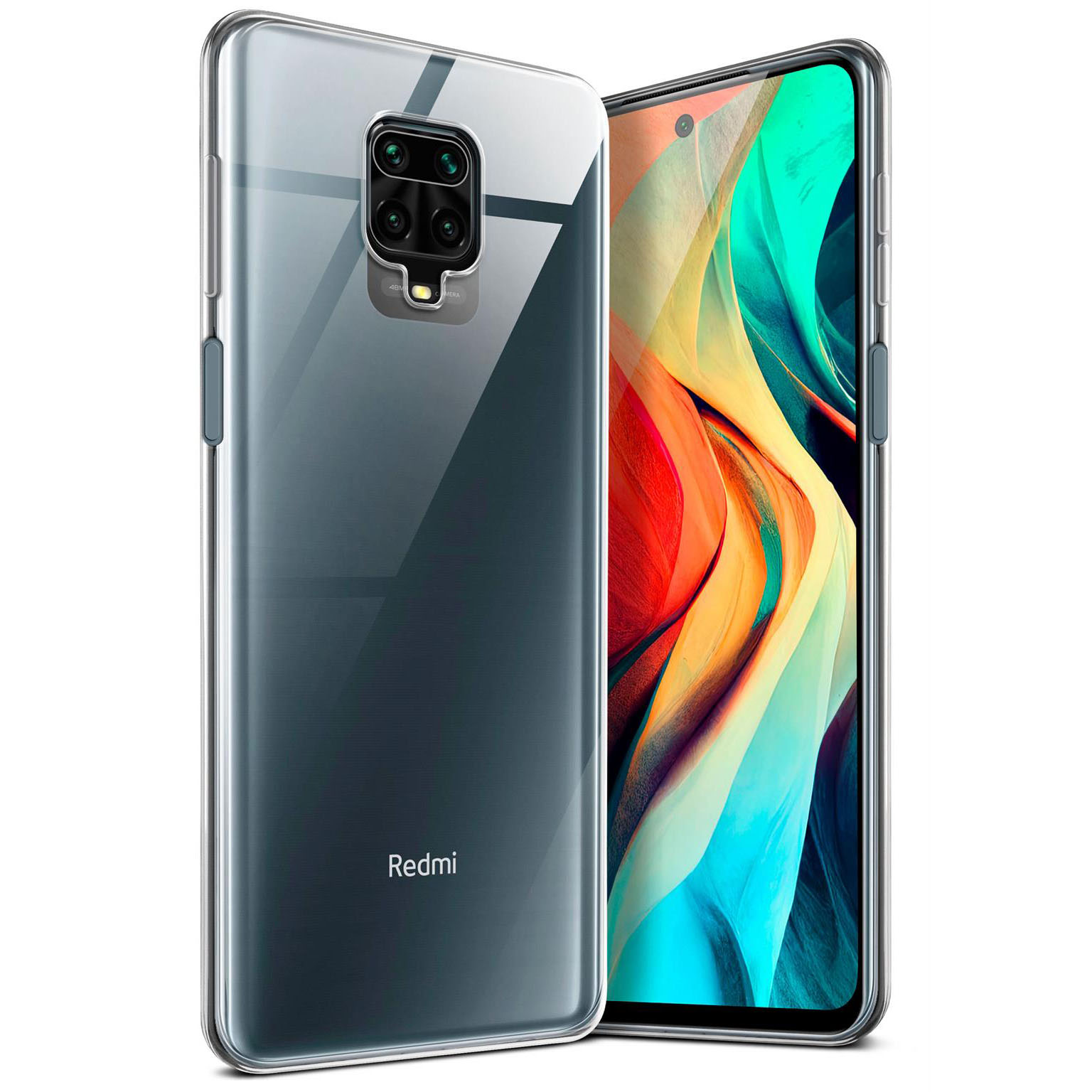 moex Aero Case Redmi Note 9S durchsichtig aus Silikon – undefined