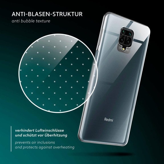 moex Aero Case Redmi Note 9S durchsichtig aus Silikon – Weiteres Produktbild 6
