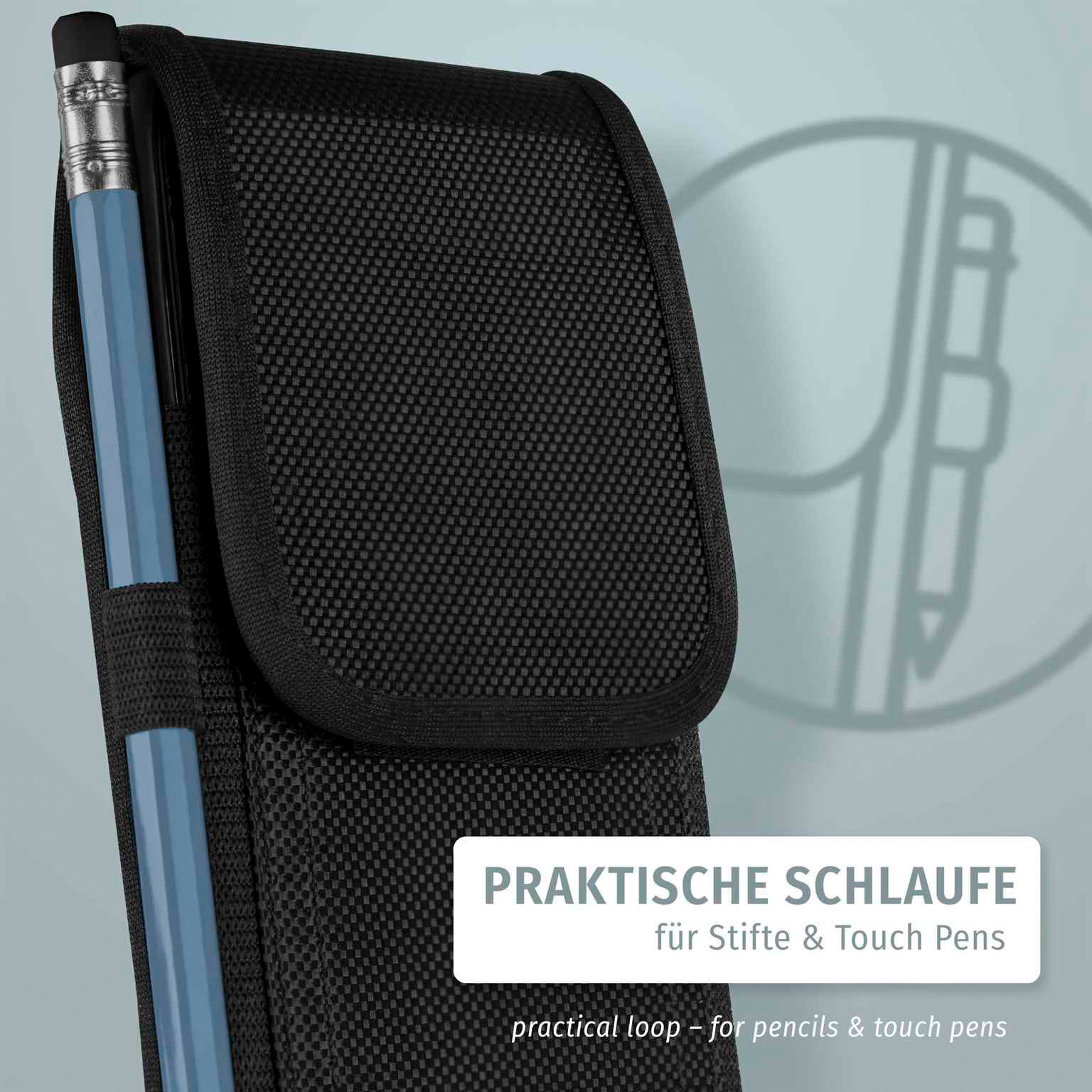 Moex Agility Custodia HMD Pulse Pro | Passante Cintura E Moschettone | Nylon Oxford Antigraffio