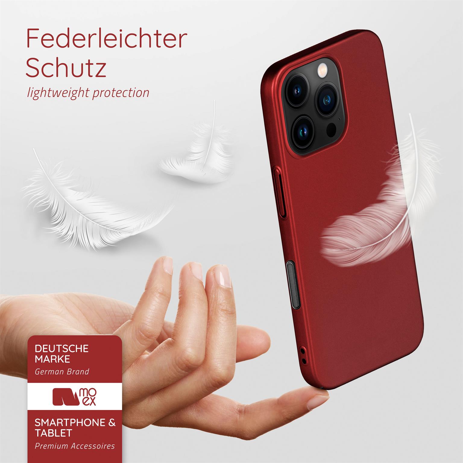 moex Alpha Case iPhone 16 Pro Hardcase ultra dünn – Weiteres Produktbild 3