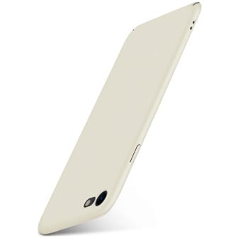 moex moex Alpha Case iPhone 7 Hardcase ultra dünn – Creme