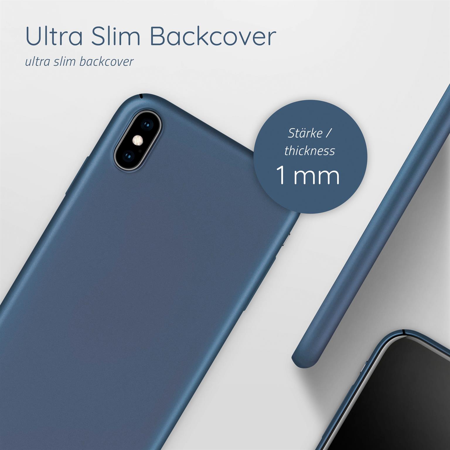 moex Alpha Case iPhone XS Max Hardcase ultra dünn – Weiteres Produktbild 3