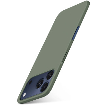 moex Alpha Case iPhone 17 Pro Max Hardcase ultra dünn – Oliv