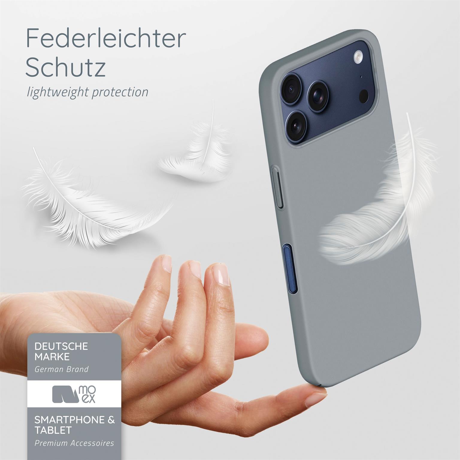 moex Alpha Case iPhone 17 Pro Max Hardcase ultra dünn – Weiteres Produktbild 3 moex Alpha Case iPhone 17 Pro Max Hardcase ultra dünn – Weiteres Produktbild 3