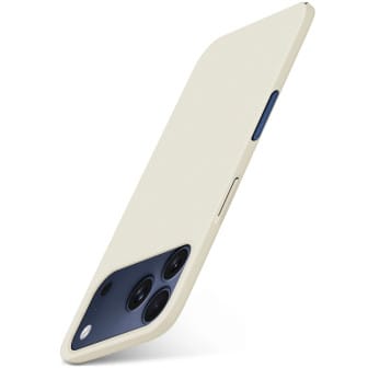moex Alpha Case iPhone 17 Pro Hardcase ultra dünn – Creme moex Alpha Case iPhone 17 Pro Hardcase ultra dünn – Creme