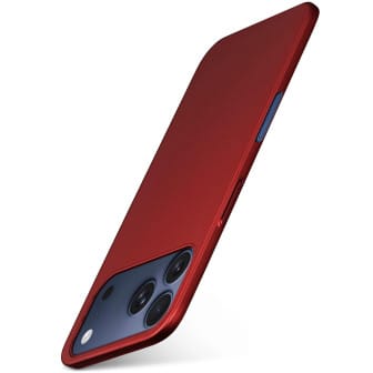 moex Alpha Case iPhone 17 Pro Hardcase ultra dünn – Rot moex Alpha Case iPhone 17 Pro Hardcase ultra dünn – Rot