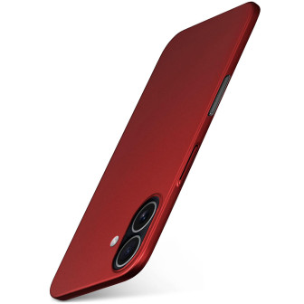 moex Alpha Case iPhone 17 Hardcase ultra dünn – Rot