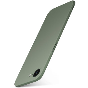 moex Alpha Case iPhone 17e Hardcase ultra dünn – Oliv