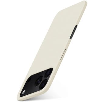 moex Alpha Case iPhone 18 Pro Max Hardcase ultra dünn – Creme moex Alpha Case iPhone 18 Pro Max Hardcase ultra dünn – Creme