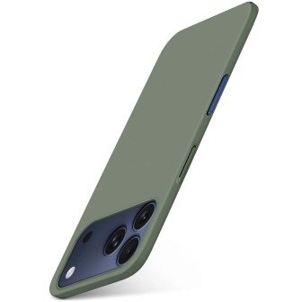 moex Alpha Case iPhone 18 Pro Max Hardcase ultra dünn – Oliv