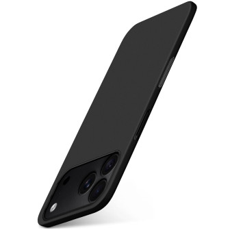 moex Alpha Case iPhone 18 Pro Max Hardcase ultra dünn – Schwarz