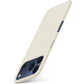 moex Alpha Case iPhone 18 Pro Hardcase ultra dünn – Creme moex Alpha Case iPhone 18 Pro Hardcase ultra dünn – Creme