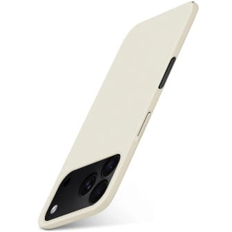 moex Alpha Case iPhone 18 Pro Hardcase ultra dünn – Creme moex Alpha Case iPhone 18 Pro Hardcase ultra dünn – Creme
