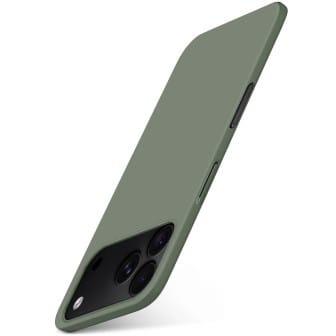 moex Alpha Case iPhone 18 Pro Hardcase ultra dünn – Oliv moex Alpha Case iPhone 18 Pro Hardcase ultra dünn – Oliv