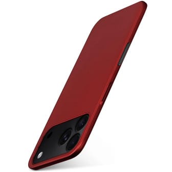 moex Alpha Case iPhone 18 Pro Hardcase ultra dünn – Rot moex Alpha Case iPhone 18 Pro Hardcase ultra dünn – Rot
