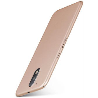 moex moex Alpha Case Motorola Moto G4 Plus Hardcase ultra dünn – Gold