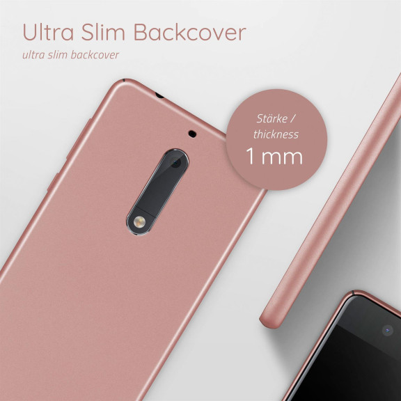 moex Alpha Case Nokia 5 Hardcase ultra dünn – Weiteres Produktbild 4