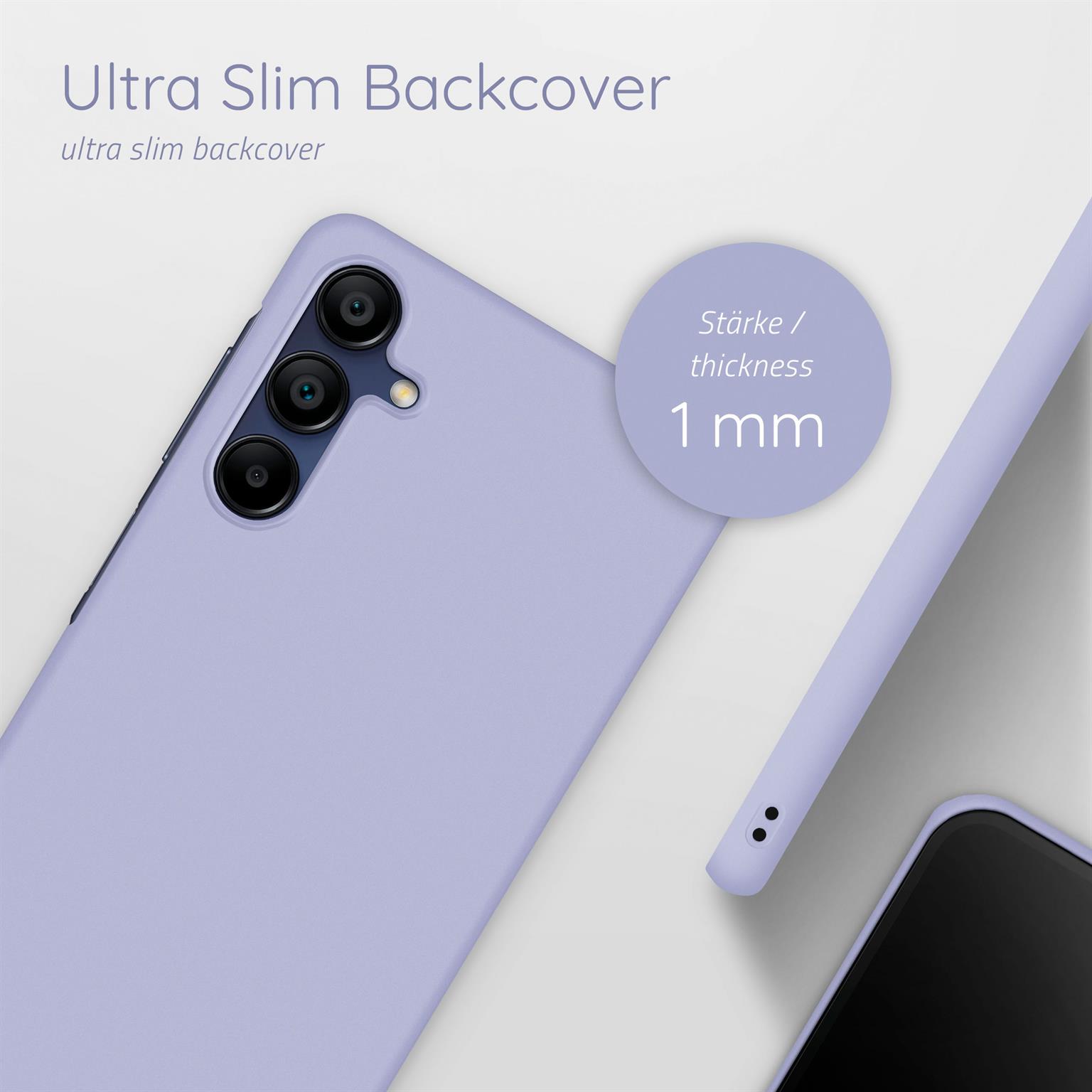 moex Alpha Case Samsung Galaxy A15 5G Hardcase ultra dünn – Weiteres Produktbild 3