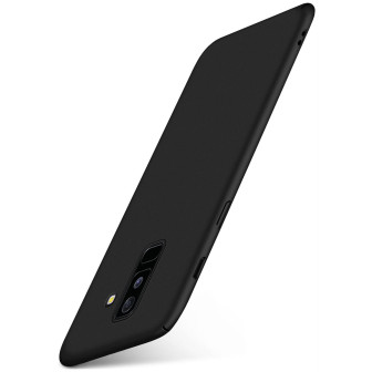 moex Alpha Case Samsung Galaxy A6 Plus (2018) Hardcase ultra dünn – Schwarz