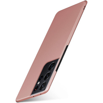 moex moex Alpha Case Samsung Galaxy S21 Ultra Hardcase ultra dünn – Rose Gold