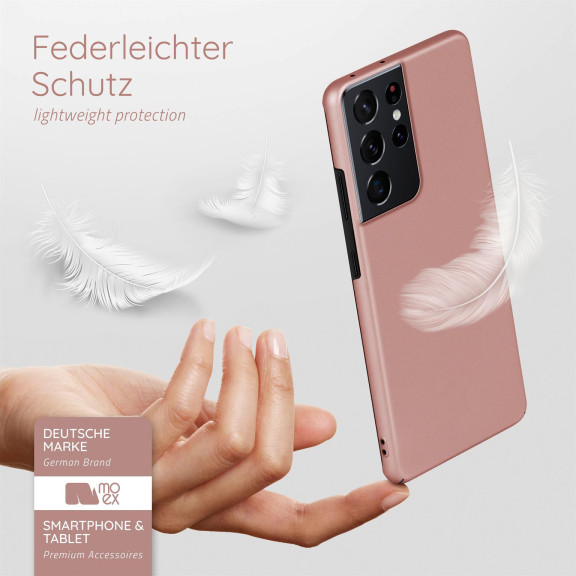 moex Alpha Case Samsung Galaxy S21 Ultra Hardcase ultra dünn – Weiteres Produktbild 3