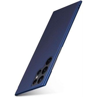 moex Alpha Case Samsung Galaxy S22 Ultra Hardcase ultra dünn – Blau