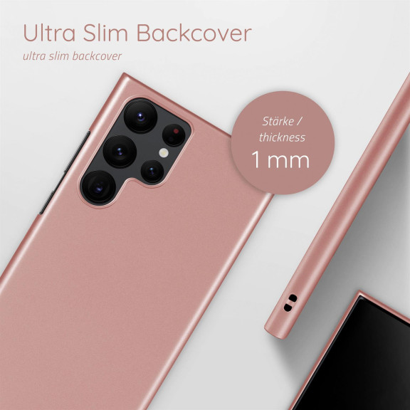 moex Alpha Case Samsung Galaxy S22 Ultra Hardcase ultra dünn – Weiteres Produktbild 4