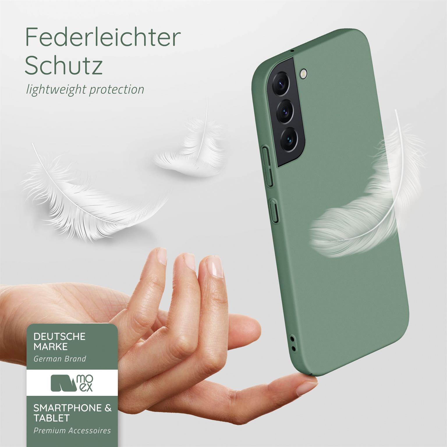 moex Alpha Case Samsung Galaxy S22 Hardcase ultra dünn – Weiteres Produktbild 2