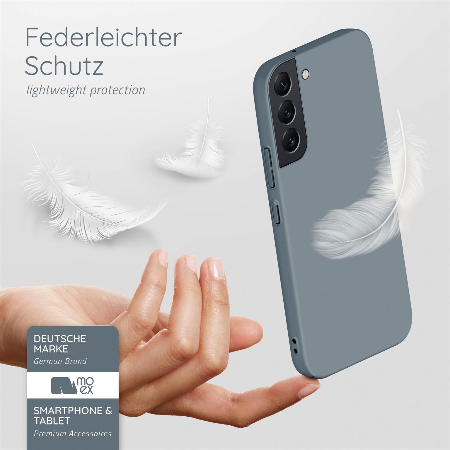 moex Alpha Case Samsung Galaxy S22 Hardcase ultra dünn – Weiteres Produktbild 2