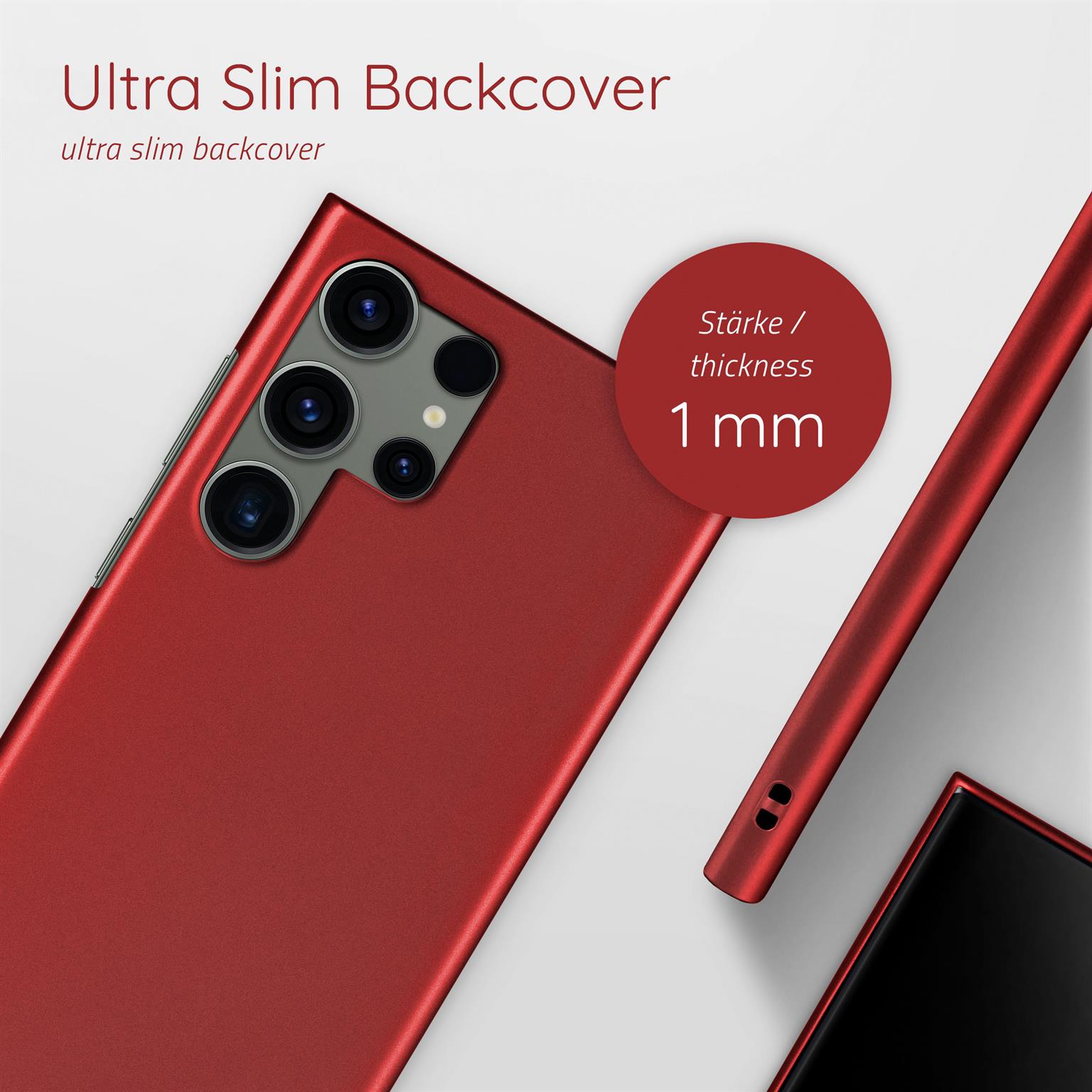 moex Alpha Case Samsung Galaxy S23 Ultra Hardcase ultra dünn – Weiteres Produktbild 4