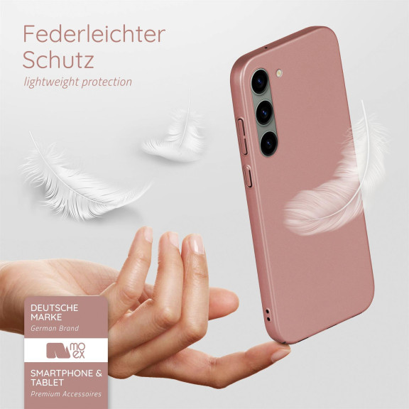 moex Alpha Case Samsung Galaxy S23 Hardcase ultra dünn – Weiteres Produktbild 3