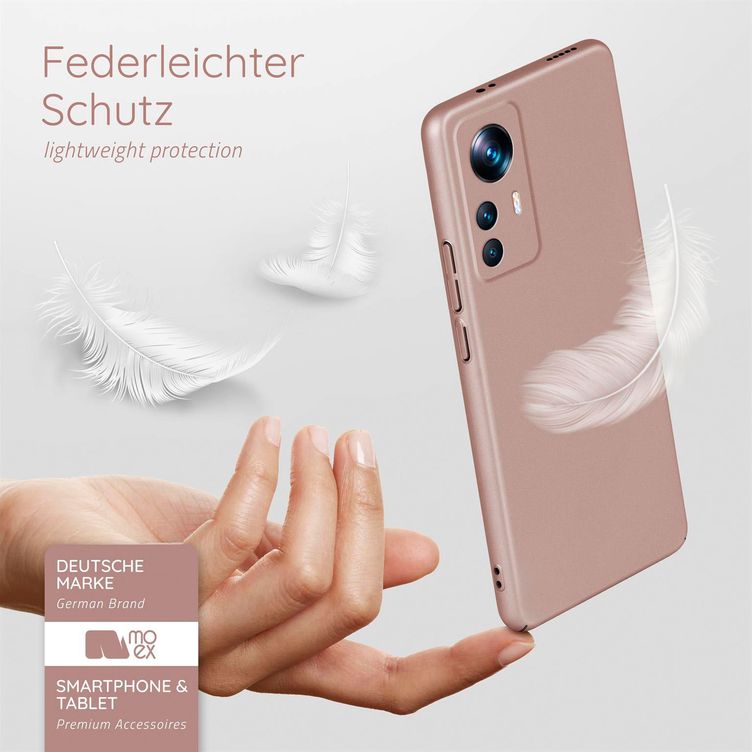 moex Alpha Case Xiaomi 12T Hardcase ultra dünn – Weiteres Produktbild 2
