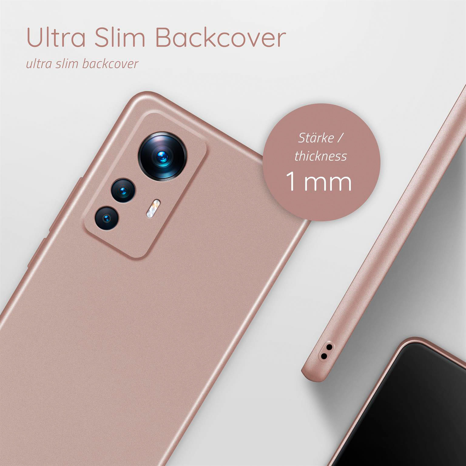 moex Alpha Case Xiaomi 12T Hardcase ultra dünn – Weiteres Produktbild 3