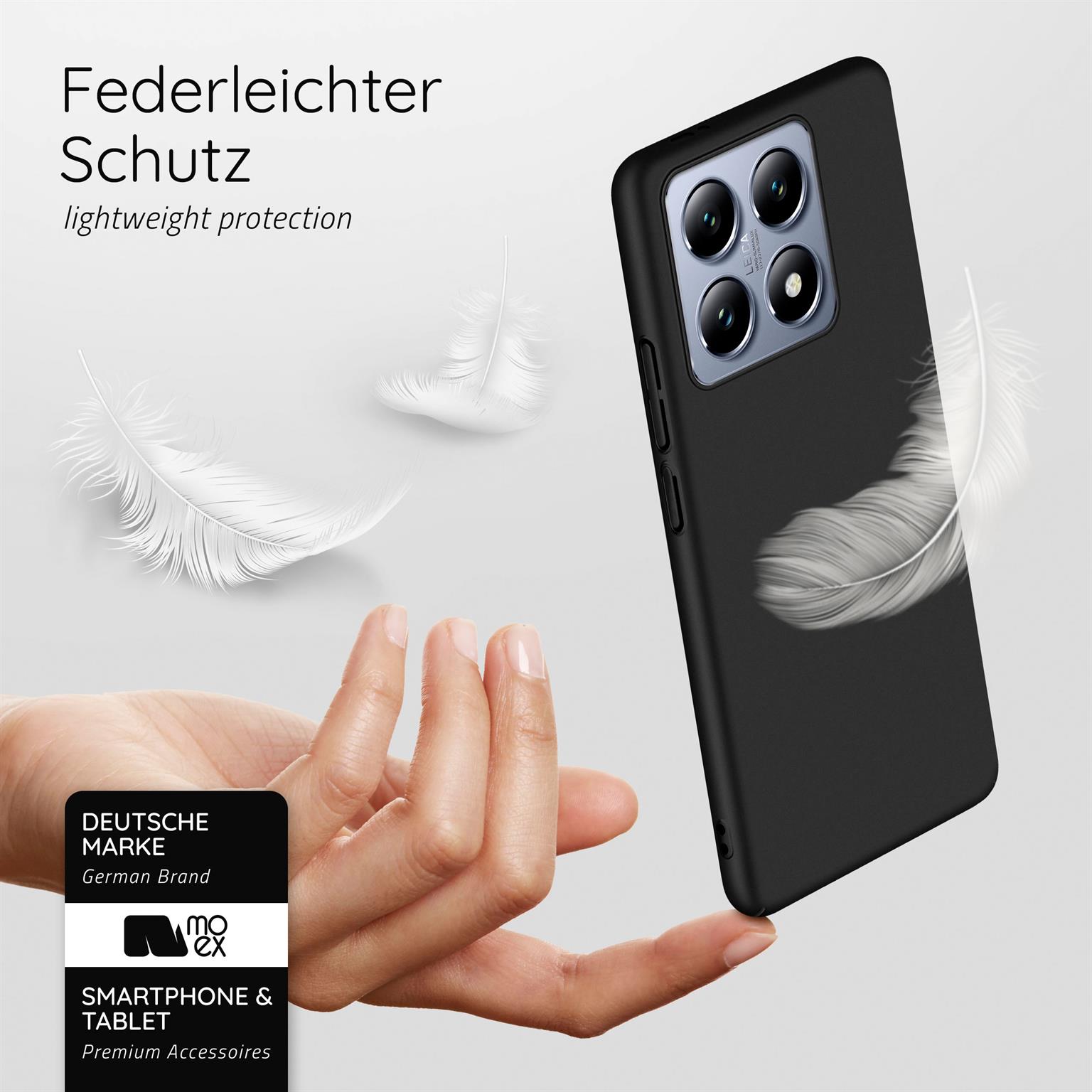 moex Alpha Case Xiaomi 14T Pro Hardcase ultra dünn – Weiteres Produktbild 2