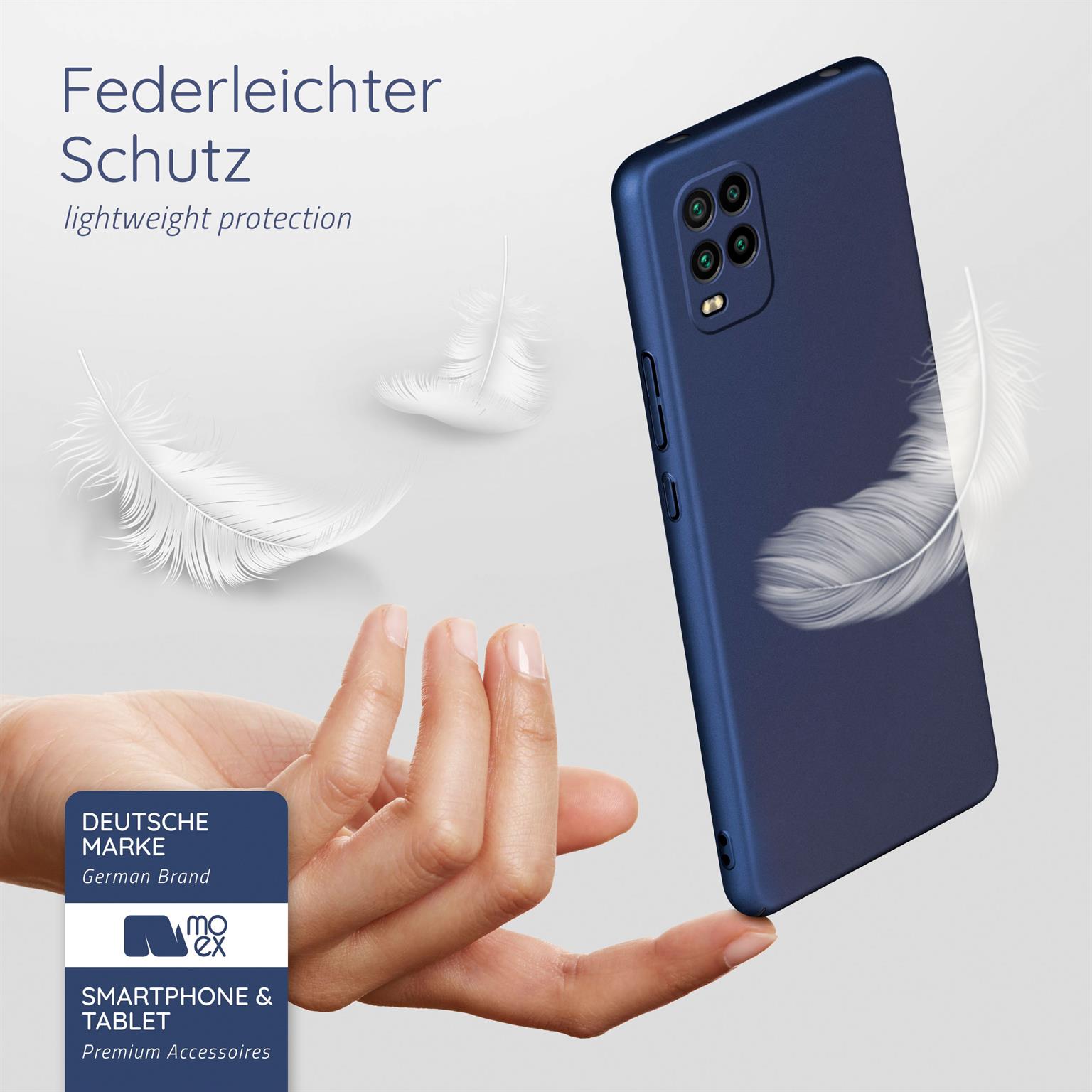 moex Alpha Case Xiaomi Mi 10 Lite 5G Hardcase ultra dünn – Weiteres Produktbild 2