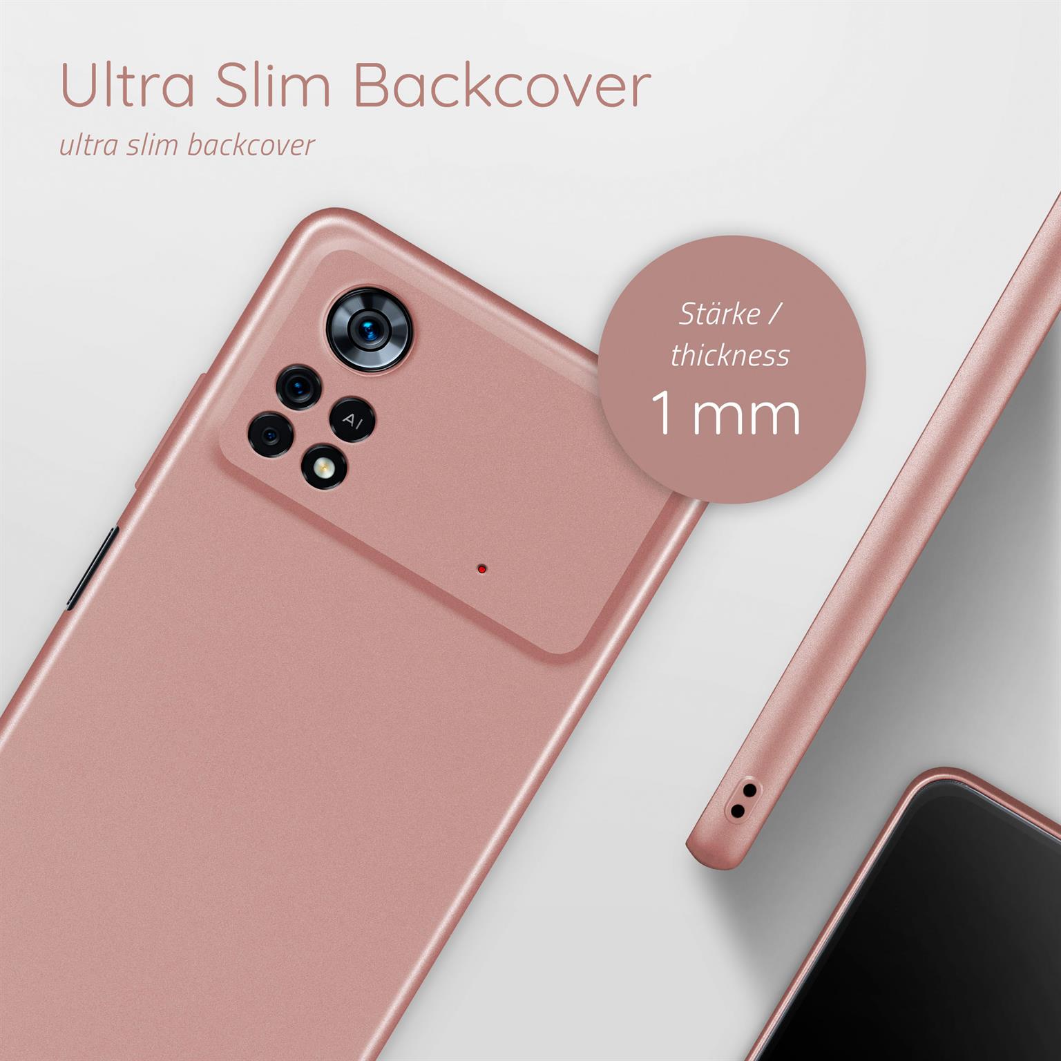 moex Alpha Case Poco X4 Pro 5G Hardcase ultra dünn – Weiteres Produktbild 4