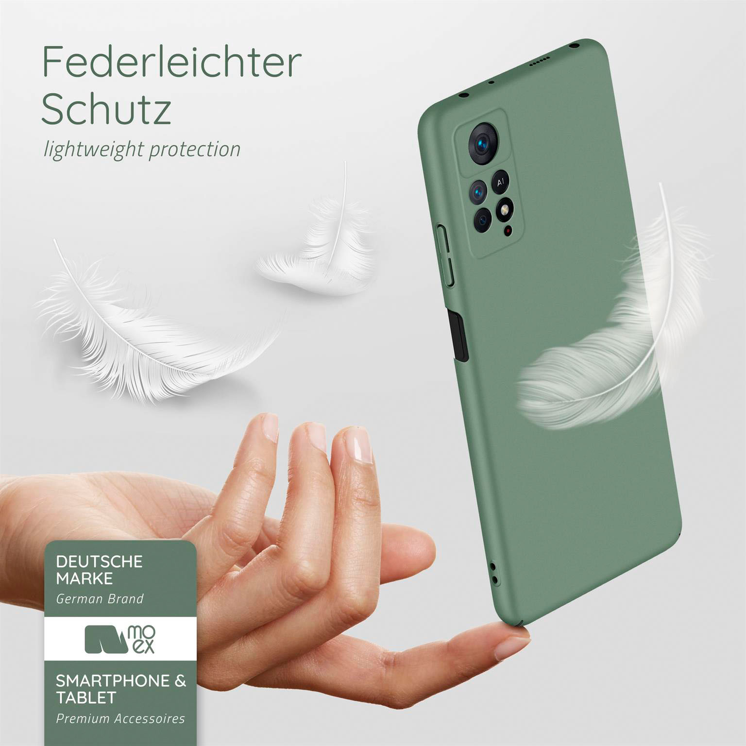 moex Alpha Case Redmi Note 11 Pro Hardcase ultra dünn – Weiteres Produktbild 2