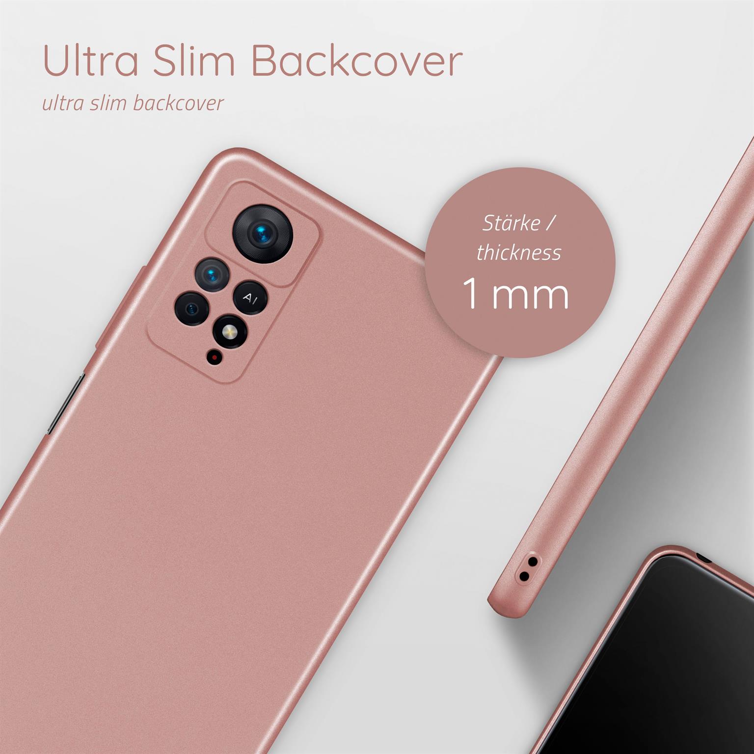 moex Alpha Case Redmi Note 11 Pro Hardcase ultra dünn – Weiteres Produktbild 3