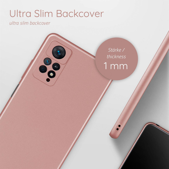 moex Alpha Case Redmi Note 11 Pro 5G Hardcase ultra dünn – Weiteres Produktbild 4