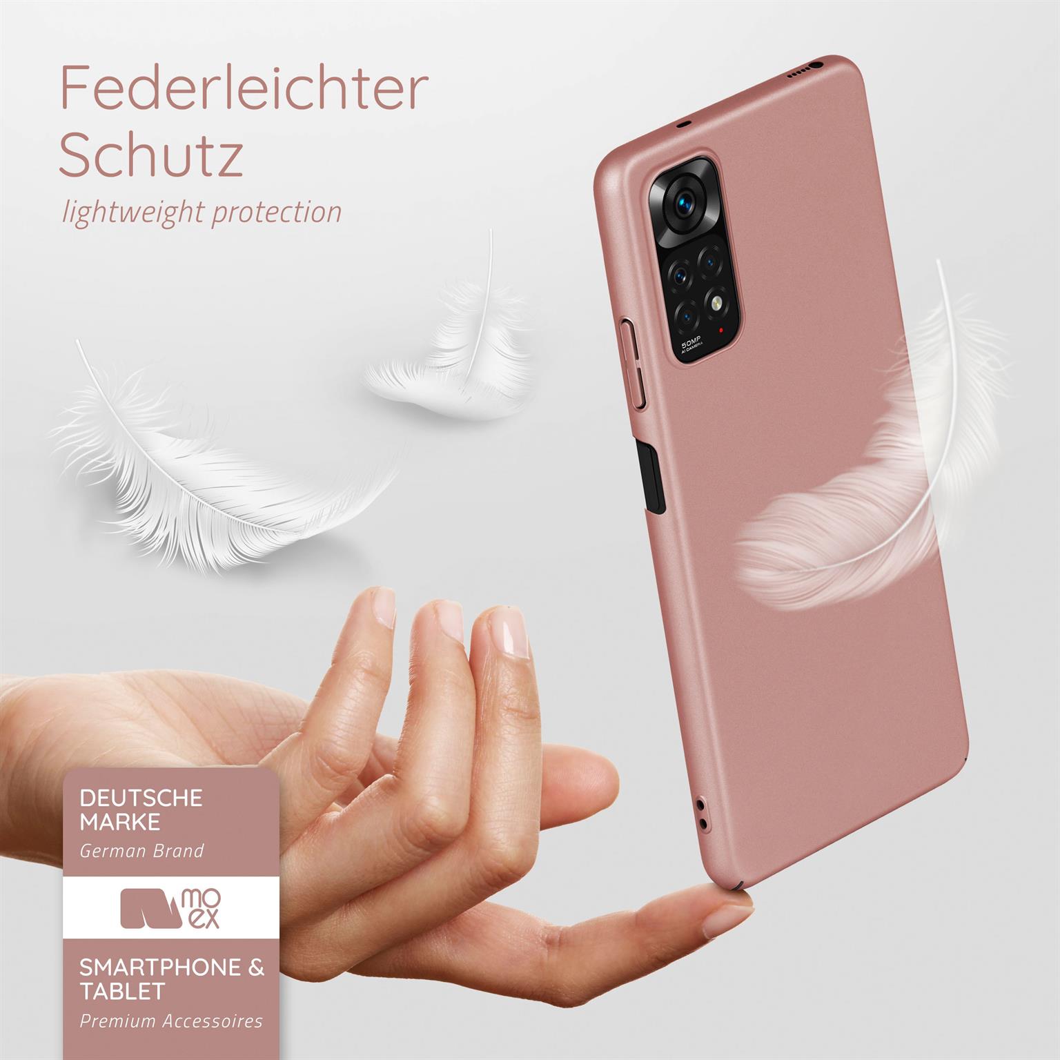 moex Alpha Case Redmi Note 11 Hardcase ultra dünn – Weiteres Produktbild 2