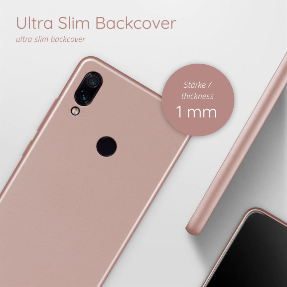 moex Alpha Case Redmi Note 7 Pro Hardcase ultra dünn – Weiteres Produktbild 4