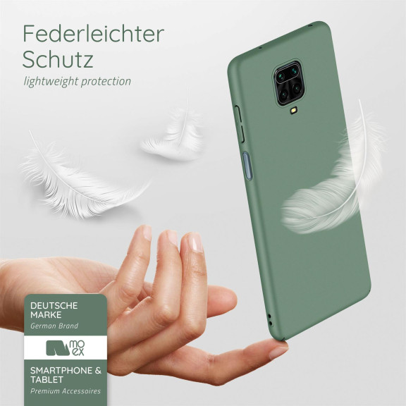 moex Alpha Case Redmi Note 9 Pro Hardcase ultra dünn – Weiteres Produktbild 3