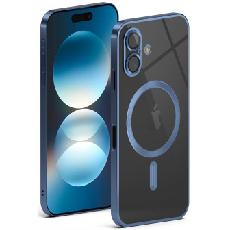 ONEFLOW Aura Case iPhone 16 Plus mit MagSafe – Ice Blue