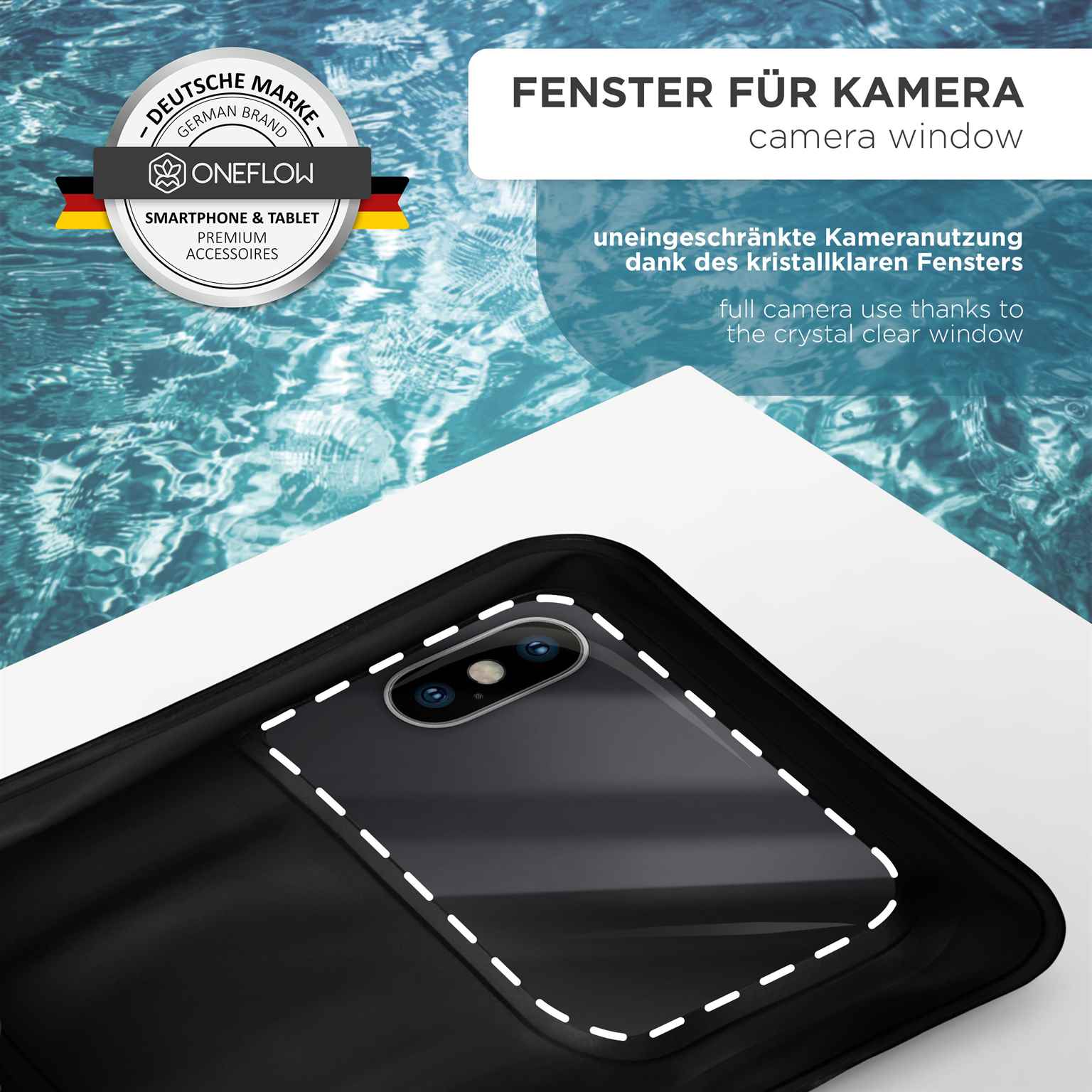 ONEFLOW Beach Bag iPhone 15 Plus wasserdichte Hülle – Weiteres Produktbild 4