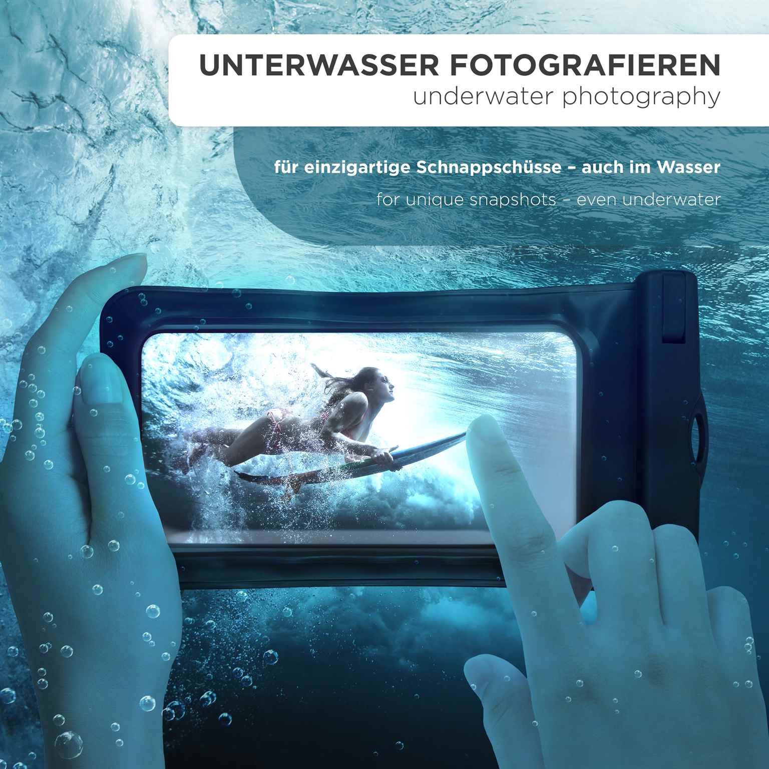 ONEFLOW Beach Bag iPhone 15 Plus wasserdichte Hülle – Weiteres Produktbild 5