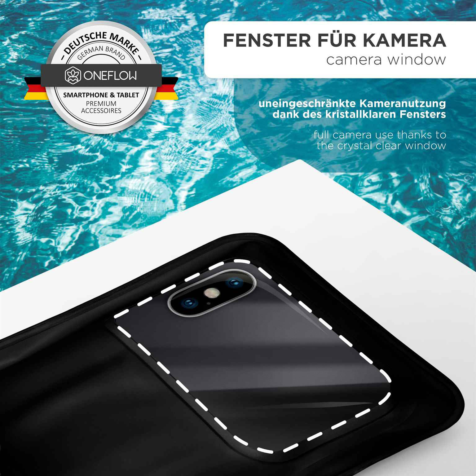 ONEFLOW Beach Bag Asus Zenfone 8 wasserdichte Hülle – Weiteres Produktbild 5